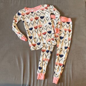 Little Sleepies Tulip Pajamas Set - 3T